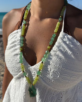 Green Leaf Necklace