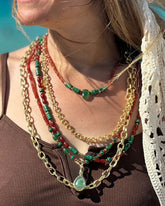 Green Necklace Set 0.2