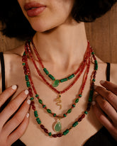 Green Necklace Set