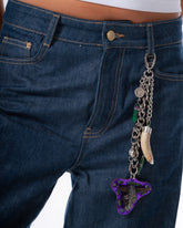 Purple Bag Charm