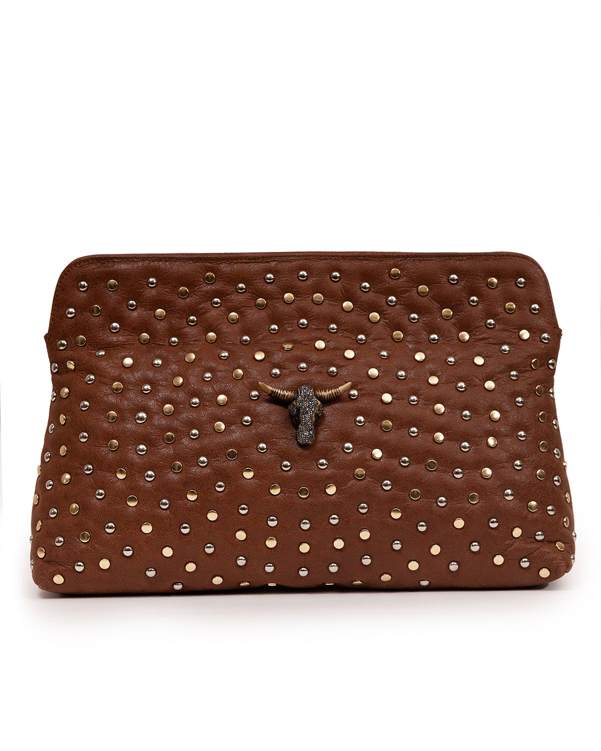 Essential Rock Studded Clutch