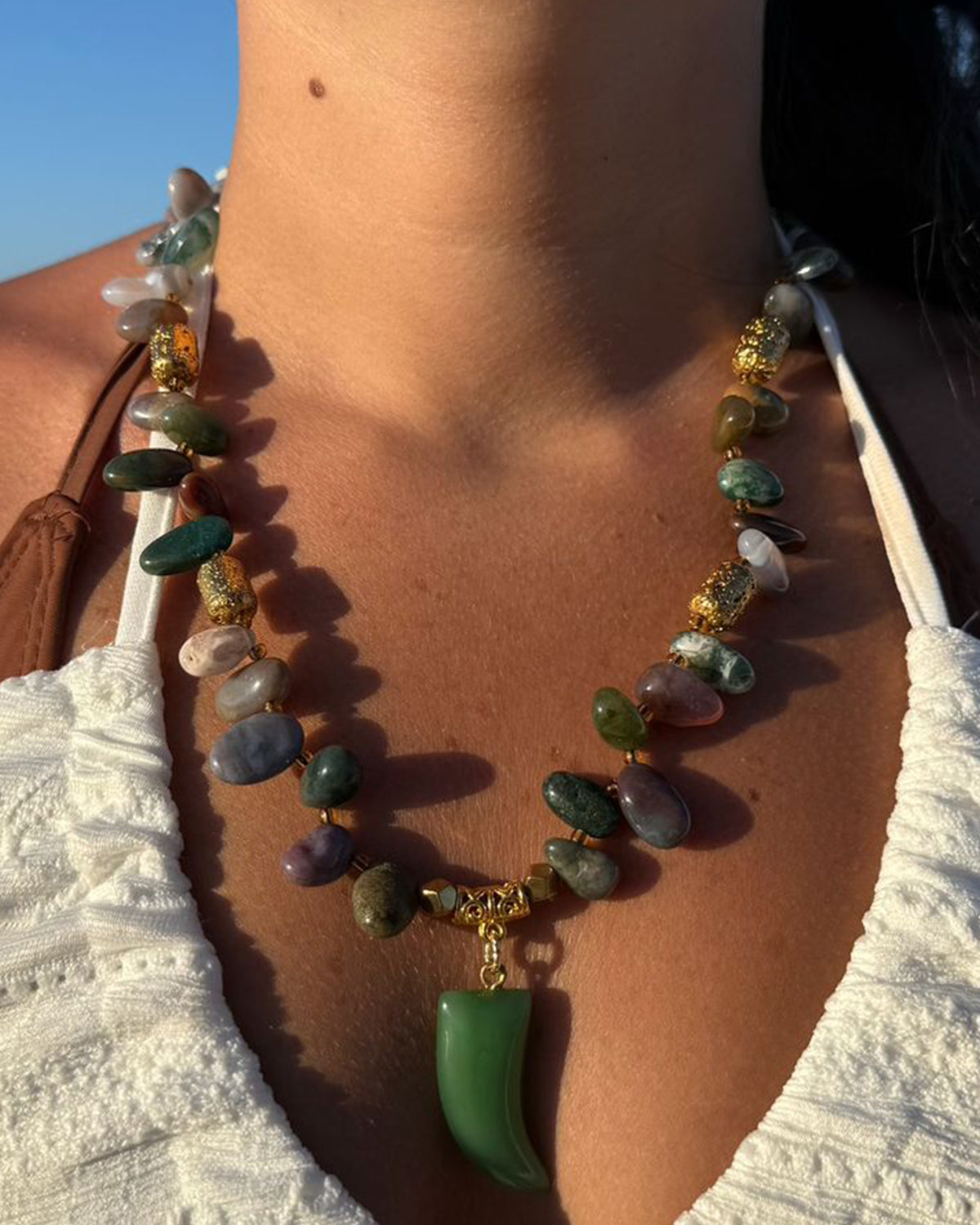 Green Chili Necklace