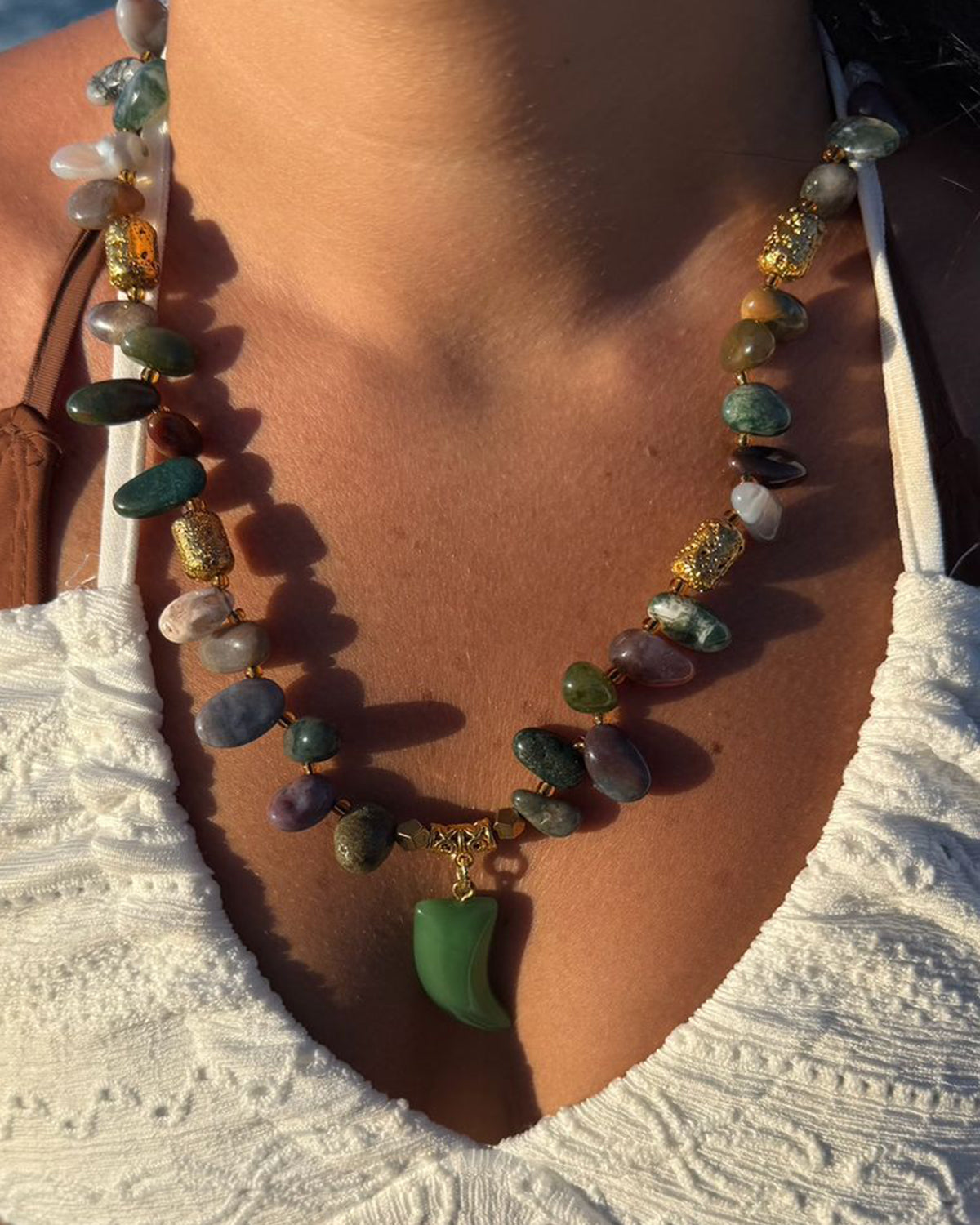 Green Chili Necklace