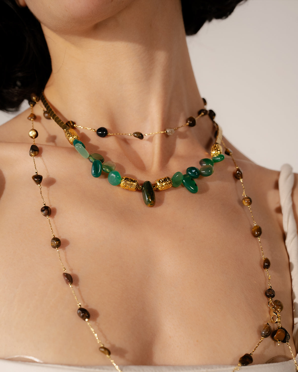 Green Stone Necklace