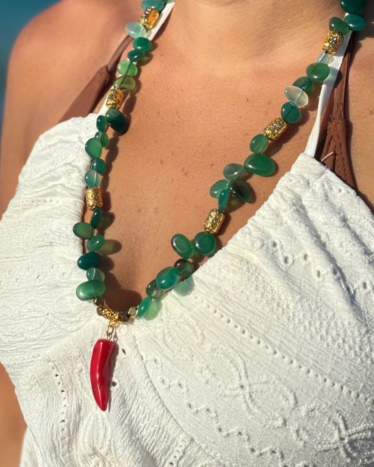 Red Chili Necklace