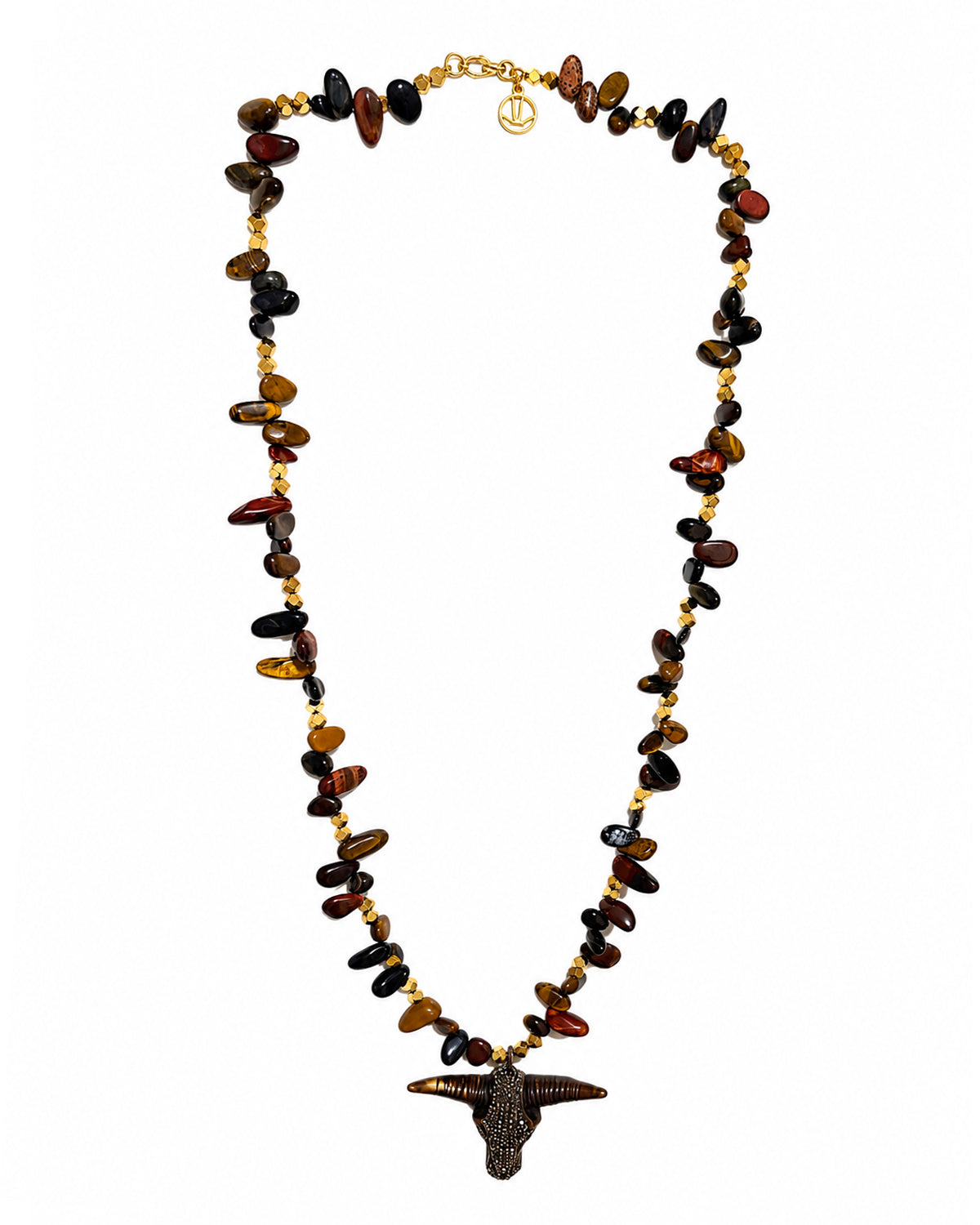 Brown Bull Necklace