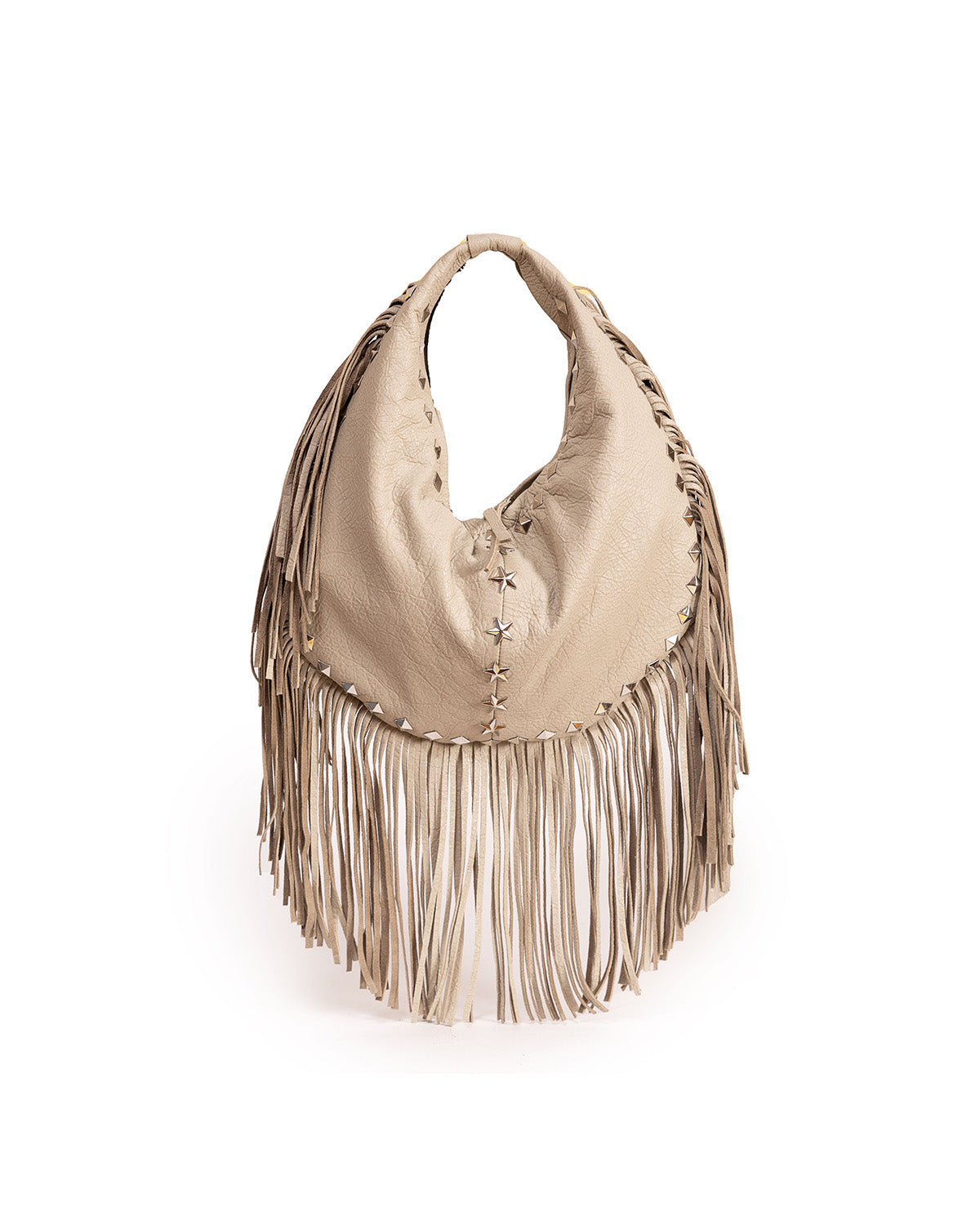 Crescent Texan Bag with Fringes